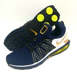 Nike Shox Gravity Metallic Gold Running Shoes